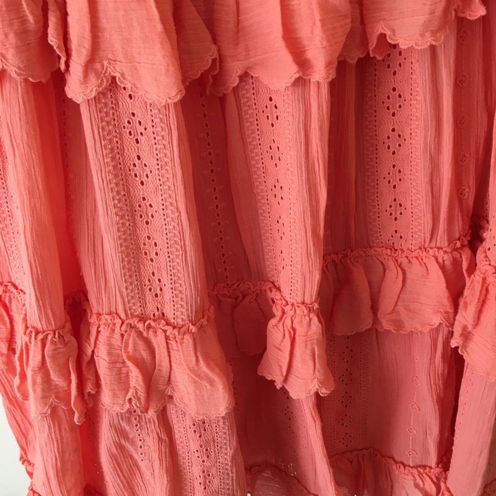 Sezane Embroidered Ruffles Dress - Picture 13 of 16